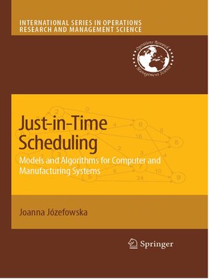 cover image of Just-in-Time Scheduling